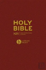 Niv Larger Print Burgundy Hardback Bible