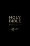 Niv Larger Print Personal Black Leather Bible