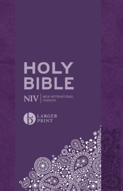 Bertrand.pt - Niv Larger Print Personal Purple Soft-Tone Bible