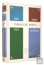 Niv, Nkjv, Nlt, The Message, (Contemporary Comparative) Parallel Bible, Hardcover