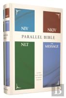 Niv, Nkjv, Nlt, The Message, (Contemporary Comparative) Parallel Bible, Hardcover
