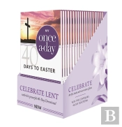 Niv, Once-A-Day 40 Days To Easter Devotional, Filled Display, 20 Pack