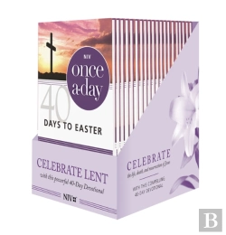 Bertrand.pt - Niv, Once-A-Day 40 Days To Easter Devotional, Filled Display, 20 Pack