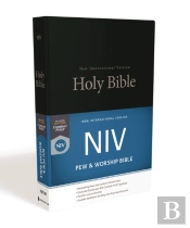 Niv, Pew And Worship Bible, Hardcover, Black