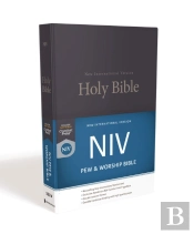 Niv, Pew And Worship Bible, Hardcover, Blue