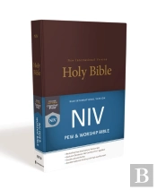 Niv, Pew And Worship Bible, Hardcover, Burgundy