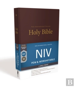 Bertrand.pt - Niv, Pew And Worship Bible, Large Print, Hardcover, Burgundy