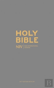 Niv Pocket Charcoal Soft-Tone Bible With Zip