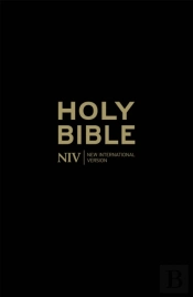 Niv Popular Cross-Reference Black Leather Bible