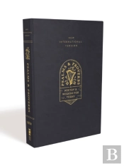 Niv, Psalms And Proverbs, Leathersoft Over Board, Navy, Comfort Print