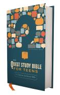 Niv, Quest Study Bible For Teens, Hardcover, Navy, Comfort Print