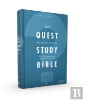 Niv, Quest Study Bible, Hardcover, Blue, Comfort Print