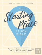 Niv, Starting Place Study Bible (An Introductory Study Bible), Hardcover, Tan, Comfort Print