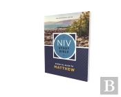 Niv Study Bible Essential Guide To Matthew, Paperback, Red Letter, Comfort Print