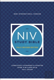 Niv Study Bible, Fully Revised Edition (Study Deeply. Believe Wholeheartedly.), Hardcover, Red Letter, Comfort Print