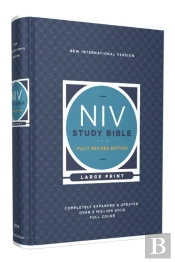 Niv Study Bible, Fully Revised Edition (Study Deeply. Believe Wholeheartedly.), Large Print, Hardcover, Red Letter, Comfort Print