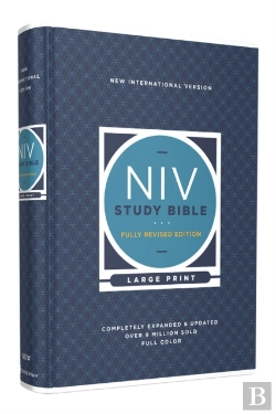 Bertrand.pt - Niv Study Bible, Fully Revised Edition (Study Deeply. Believe Wholeheartedly.), Large Print, Hardcover, Red Letter, Comfort Print