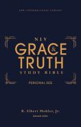 Niv, The Grace And Truth Study Bible (Trustworthy And Practical Insights), Personal Size, Hardcover, Red Letter, Comfort Print