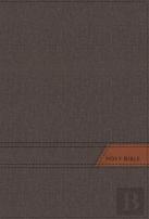 Niv, Thinline Bible, Large Print, Cloth Flexcover, Gray, Red Letter, Comfort Print