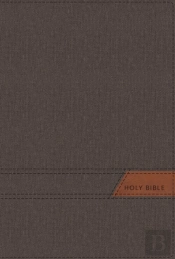 Niv, Thinline Bible, Large Print, Cloth Flexcover, Gray, Red Letter, Comfort Print