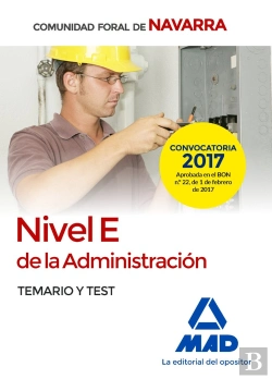 Bertrand.pt - Nivel E De La Administración De La Comunidad Foral De Navarra. Temario Y Test