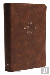 Nkjv, Abide Bible, Leathersoft, Brown, Red Letter, Comfort Print