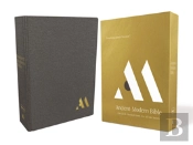 Nkjv, Ancient-Modern Bible, Cloth Over Board, Gray, Comfort Print