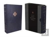 Nkjv, Deluxe Reader'S Bible, Cloth Over Board, Blue