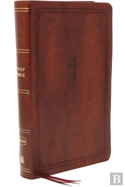 Bertrand.pt - Nkjv, End-Of-Verse Reference Bible, Personal Size Large Print, Leathersoft, Brown, Red Letter, Comfort Print