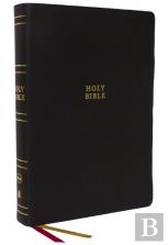 Nkjv Holy Bible, Super Giant Print Reference Bible, Black Genuine Leather, 43,000 Cross References, Red Letter, Comfort Print: New King James Version