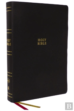 Bertrand.pt - Nkjv Holy Bible, Super Giant Print Reference Bible, Black Genuine Leather, 43,000 Cross References, Red Letter, Comfort Print: New King James Version