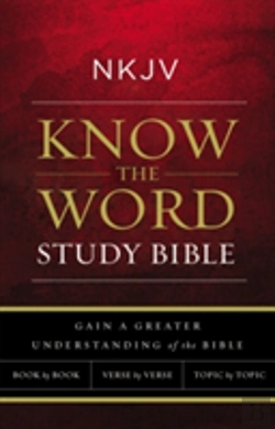 Bertrand.pt - Nkjv, Know The Word Study Bible, Hardcover, Red Letter Edition