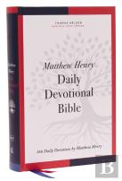 Nkjv, Matthew Henry Daily Devotional Bible, Hardcover, Red Letter, Comfort Print