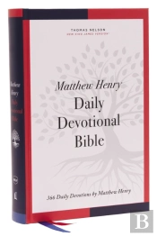 Nkjv, Matthew Henry Daily Devotional Bible, Hardcover, Red Letter, Comfort Print
