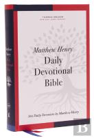 Nkjv, Matthew Henry Daily Devotional Bible, Hardcover, Red Letter, Thumb Indexed, Comfort Print