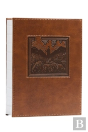 Nkjv New Testament, Tracing Edition: Engaging The Scripture Word By Word (Brown Leathersoft Over Board)