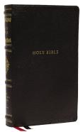 Nkjv, Personal Size Reference Bible, Sovereign Collection, Genuine Leather, Black, Red Letter, Thumb Indexed, Comfort Print