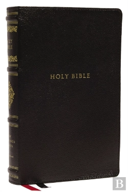 Bertrand.pt - Nkjv, Personal Size Reference Bible, Sovereign Collection, Genuine Leather, Black, Red Letter, Thumb Indexed, Comfort Print