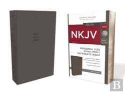 Bertrand.pt - Nkjv, Reference Bible, Personal Size Giant Print, Imitation Leather, Gray, Red Letter Edition, Comfort Print