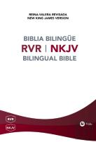 Nkjv/Rvr, Bilingual Bible, Softcover / Nkjv/Rvr Biblia Bilingue, Tapa Rustica