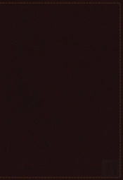Nkjv Study Bible, Premium Bonded Leather, Burgundy, Indexed, Red Letter Edition, Comfort Print