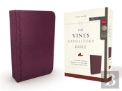 Nkjv, The Vines Expository Bible, Imitation Leather, Purple