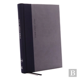 Bertrand.pt - Nkjv, Thinline Bible, Large Print, Cloth Over Board, Gray/Blue, Red Letter Edition