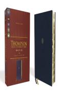 Nkjv, Thompson Chain-Reference Bible, Handy Size, Leathersoft, Navy, Red Letter, Thumb Indexed, Comfort Print