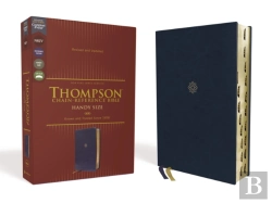 Bertrand.pt - Nkjv, Thompson Chain-Reference Bible, Handy Size, Leathersoft, Navy, Red Letter, Thumb Indexed, Comfort Print