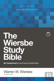 Nkjv, Wiersbe Study Bible, Hardcover, Red Letter, Comfort Print