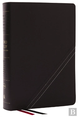 Bertrand.pt - Nkjv, Word Study Reference Bible, Bonded Leather, Black, Red Letter, Thumb Indexed, Comfort Print