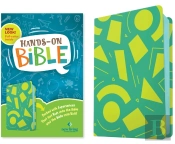 Nlt Hands-On Bible, Third Edition (Leatherlike, Green Lines And Shapes)