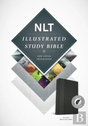 Nlt Illustrated Study Bible Tutone Black/Onyx, Indexed