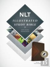 Nlt Illustrated Study Bible Tutone Brown/Tan, Indexed